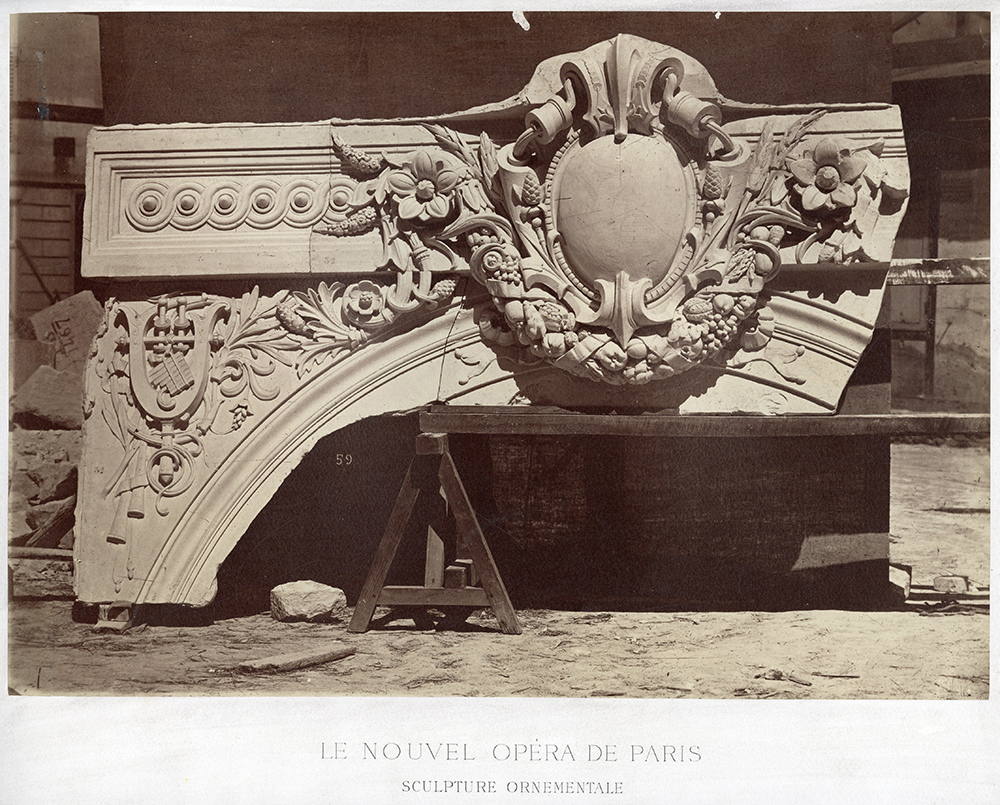 Le Nouvel Opera de Paris, Sculpture Ornementale