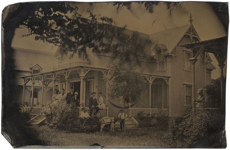Tintype, Porch Scene